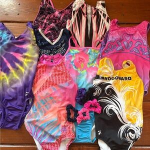 BUNDLE!!!! 8 size adult small GK Gymnastics Leotards